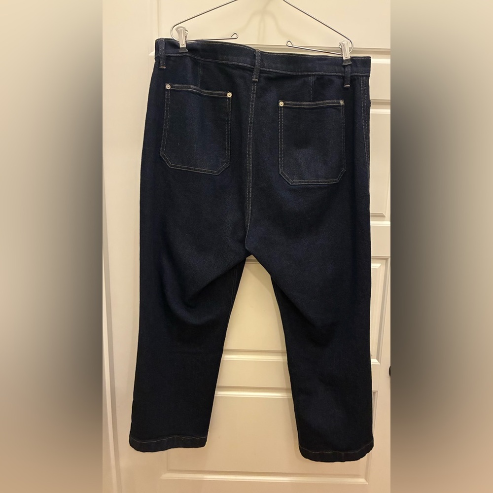 Banana Republic Premium Denim High‑Rise Straight Jeans 33S – NWT Condition - Picture 2 of 11